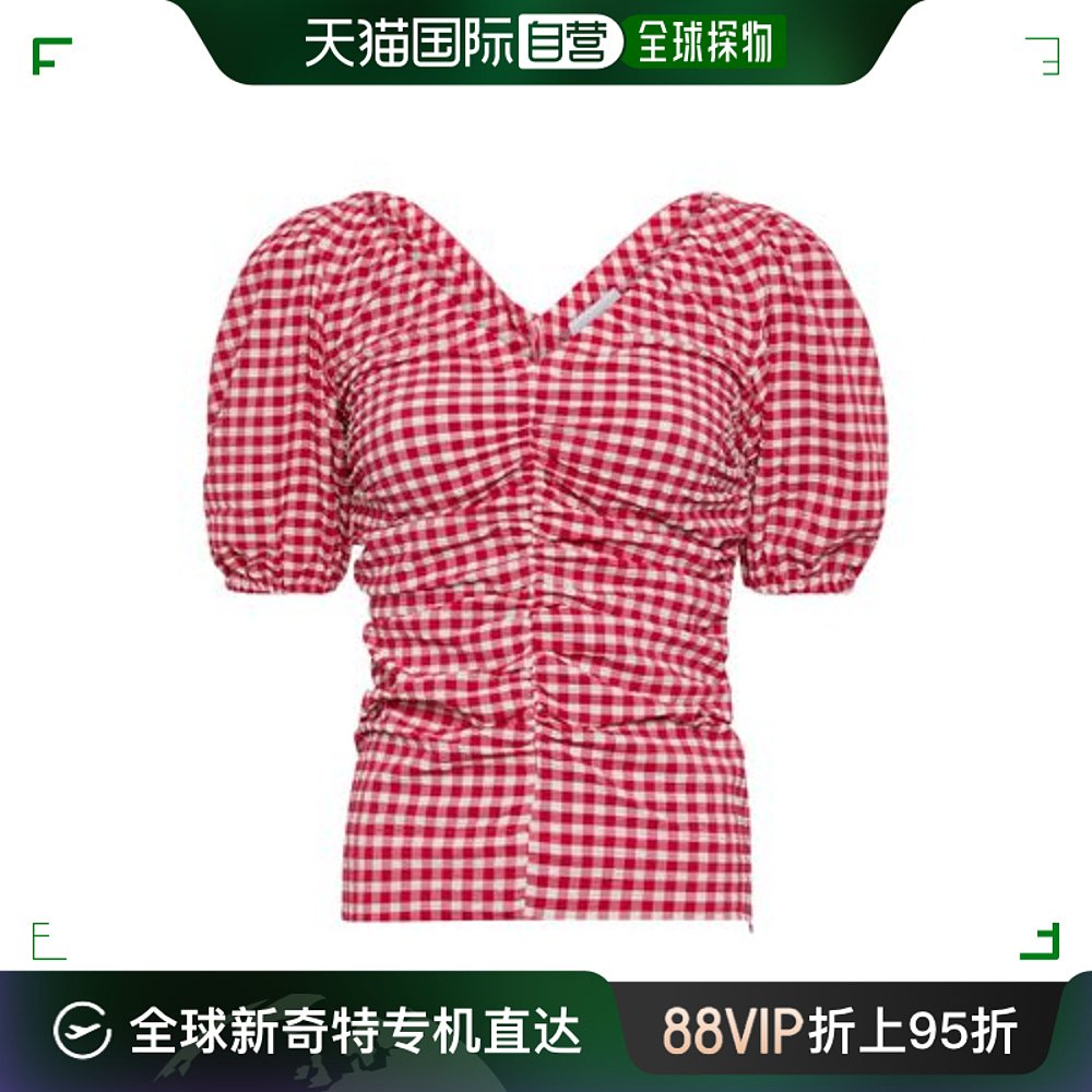 香港直邮GANNI女士衬衫 GANQ2S86PIN