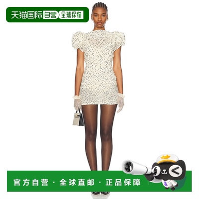 1h可退 香港直邮潮奢 magda butrym 女士 短袖迷你连衣裙 230425