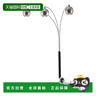 California Orson 自营 英寸 光弧灯采用哑光黑色和 Nova