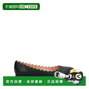 1h可退 香港直邮Chloe 蔻依 女士 芭蕾舞鞋 black黑色 舒适时尚