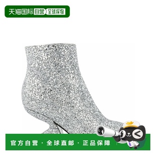 ferragamoSal Booties Ankle silver Glitter 自营salvatore