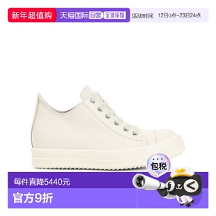 香港直邮Rick Owens 圆头低帮厚底休闲鞋 RO01E7891LCO