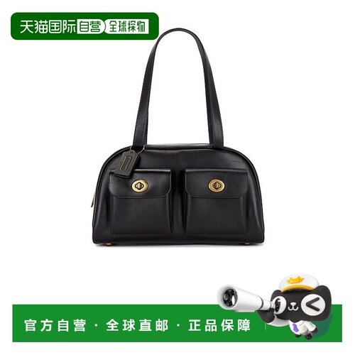 1h可退 香港直邮潮奢 Coach 蔻驰 女士 Originals 双口袋肩包 CCC