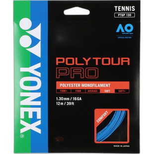 日本直邮Yonex Polytour Pro 130 网球肠胶 PTGP130-002