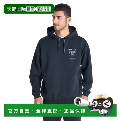 日本直邮BILLABONG WAVE LAYER 男士派克外套 BF012016 黑色卫衣