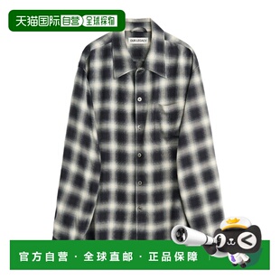 香港直邮OUR LEGACY 男士衬衫 M2262ERC SS2026 灰色 格纹衬衫