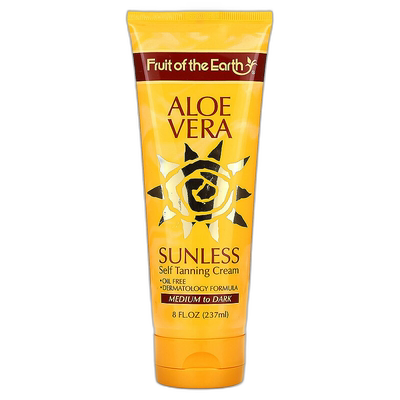 香港直邮闪露,Aloe Vera Sunless Self Tanning Cream, Medium to