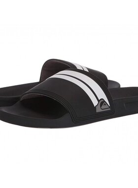 Quiksilver Rivi 拖鞋 黑色/黑色/白色