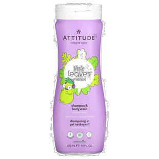 香港直发Attitude2合1洗发水沐浴露香草梨汁香滋润473ml天然护理