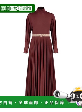 香港直邮HERNO 女士连衣裙 AB000043D521056705 AW2025 红色