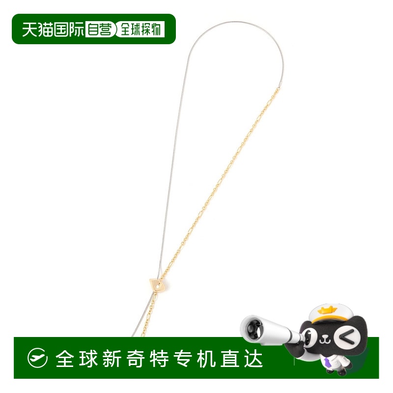1h可退 日本直邮niko and... 女士简约两用链条.loop领带项链 490