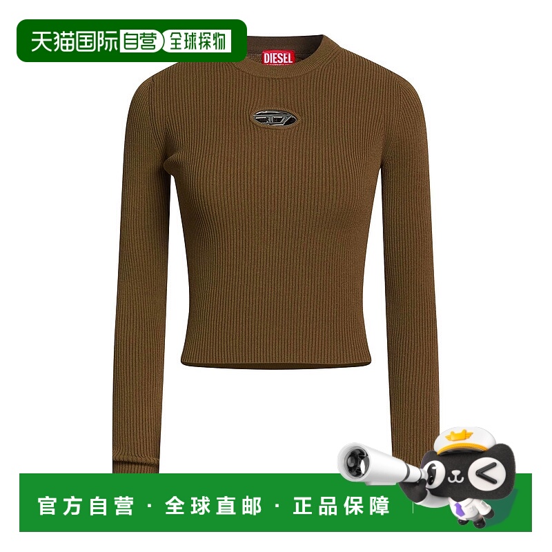 香港直邮Diesel 迪赛 女士 毛衣 green绿色 舒适时尚