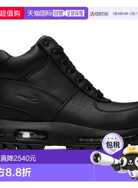 1h可退 香港直邮Nike 耐克 男士 黑色 Air Max Goadome 踝靴 8650