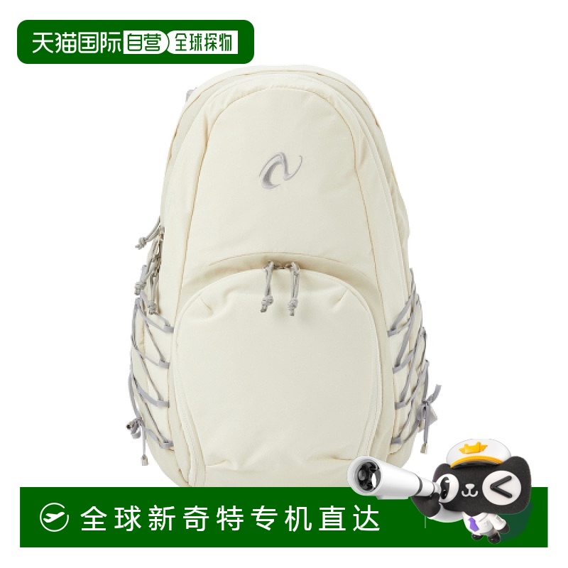1h可退 韩国直邮NERDY 杏仁背包象牙色正品时尚 日常通勤简约百搭