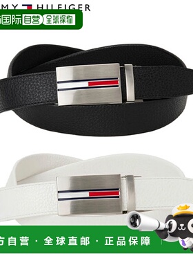 日本直邮Tommy Hilfiger Golf THMB5FVX 弹力滑锁旗大腰带