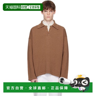 1h可退 香港直邮A.P.C. 男士 黄褐色 Manuel Polo 衫 WOASBH23454