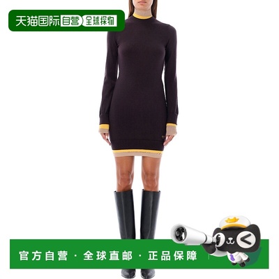 香港直邮FENDI 女士连衣裙 FZDC36ASJGF0AU3包臀裙