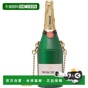 1h可退 香港直邮Moschino 莫斯奇诺 女士 绿色 & 金色 Champagne