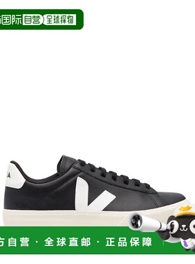 1h可退 香港直邮潮奢 Veja 女士 'Campo' 黑色白色低帮皮质男女通