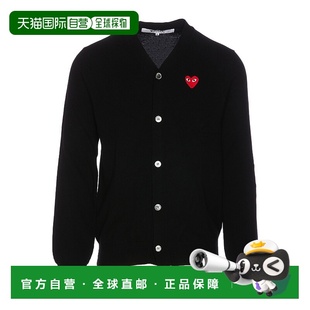 针织开衫 香港直邮Comme V领长袖 Garcons Des