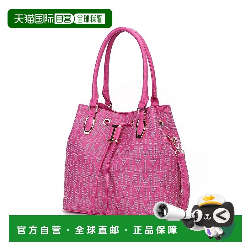 自营mia k collectionJane Vegan女式真皮手提包-紫红色 美国奥莱,箱包皮具/热销女包/男包,通用款女包,淘宝优惠券,粉丝福利购,淘宝优惠卷