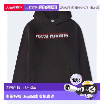 自营Aeropostale Wwe Royal Rumble Pullover Hoodie - grey 美国