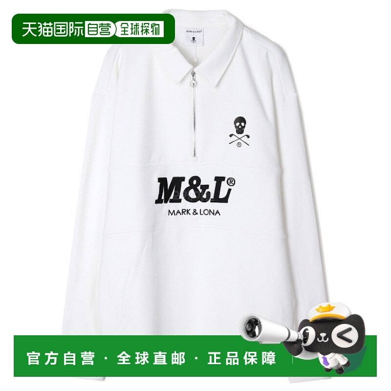 韩国直邮Mark&Lona Escalade 拉链抓绒 Polo 衫 男士长袖 (MLM-3C
