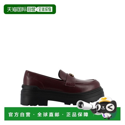 香港直邮PINKO 女士芭蕾乐福鞋 SD0403P001P6161 AW2025 红色 Sho