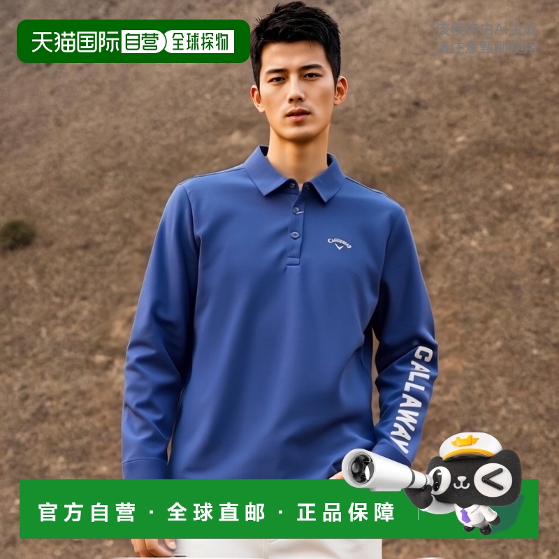【日本直邮】Callaway　运动用品　高尔夫长袖短袖Polo衫　C24233