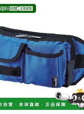 【日本直邮】Trusco中山 腰包 双口袋 蓝色 TC-WDP- BL