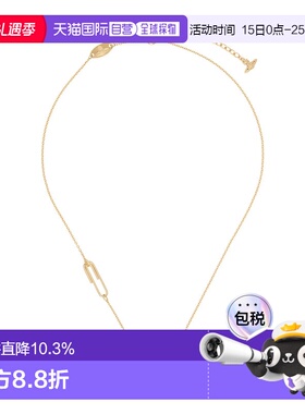 香港直邮Vivienne Westwood/西太后女款徽标别针吊饰银坠饰项链
