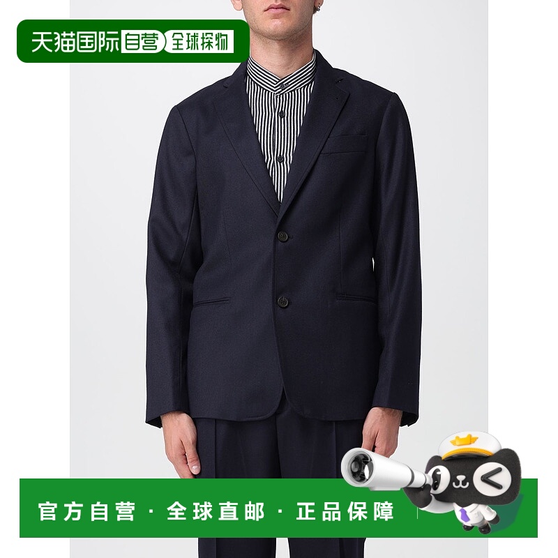 1h可退 欧洲直邮emporio armani 男士 休闲西装阿玛尼西服