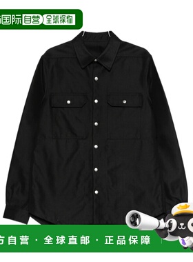 1h可退 香港直邮Rick Owens 长袖休闲夹克 RU01F2729CDU