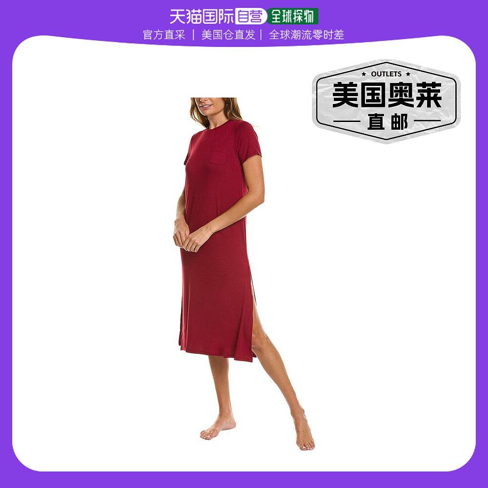 Hale Bob Side Slit T-Shirt Dress - red 【美国奥莱】直发