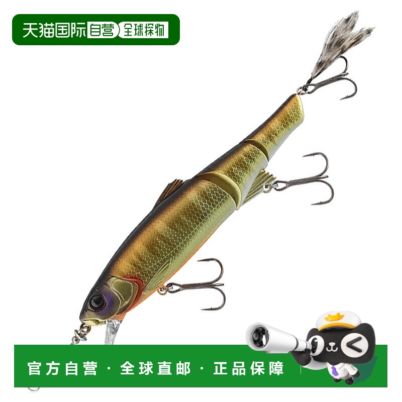 日本直邮JACKALL Sleek Mikey Alabama Custom 115mm 金色闪光 Oi