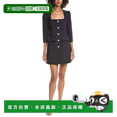 自营LIKELY Deanna连衣裙-蓝色 美国奥莱直发服饰