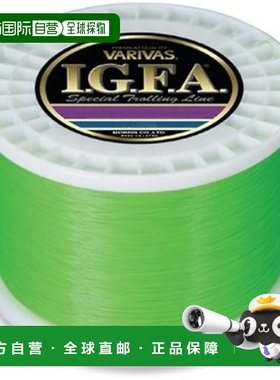 【日本直邮】VARIVAS尼龙鱼线 I.G.F.A.专用线 6000m 20lb 亮绿
