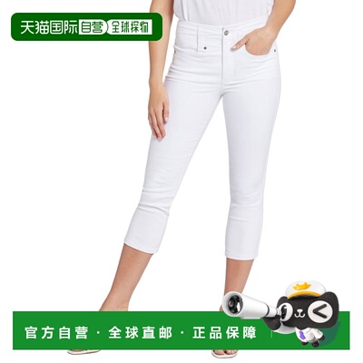 自营NYDJ Petite Ami Optic White Skinny Leg Jean - white 美国
