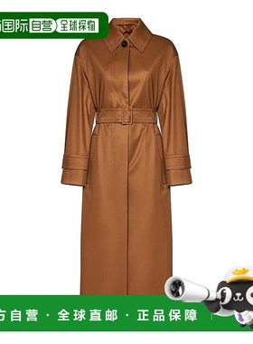 香港直邮MAX MARA 女士连衣裙 252E15-641825 SS2025 驼色 Long T