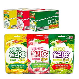 高丽银丹维生素VC水果味软糖40袋综合营养健康零食补体力