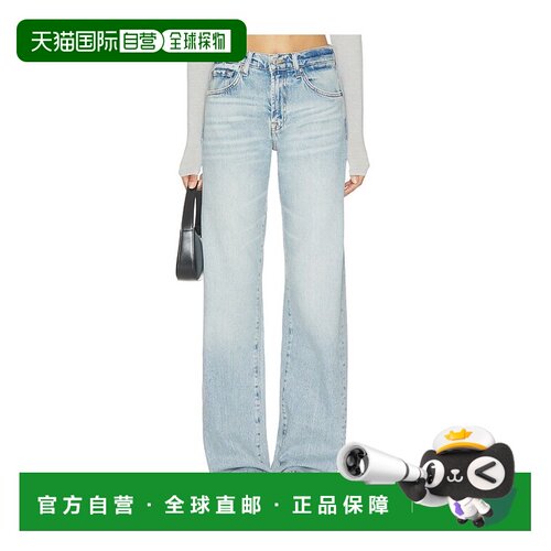 香港直邮7ForAllMankind赛文 弗奥曼德Tess女士牛仔长裤牛仔裤