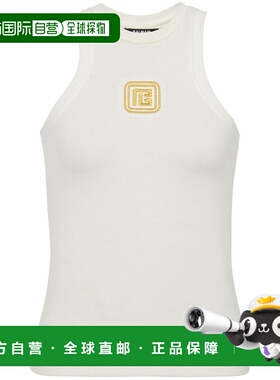 1h可退 香港直邮Balmain 巴尔曼 女士 无袖背心 DF1EB045BC49