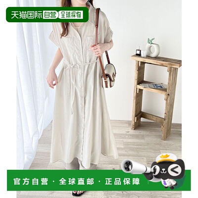 日本直邮Classical Elf 功能性优雅成人休闲透气触感衬衫连衣裙 C