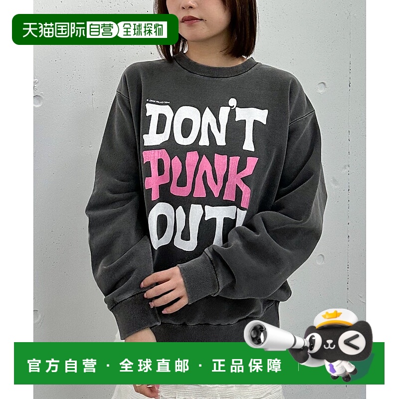 1h可退 日本直邮archives 女装 John Holmstrom 联名宽松连帽卫衣