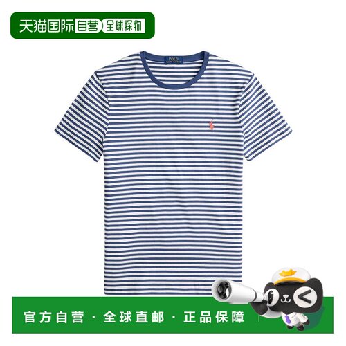 香港直邮RALPH LAUREN 男士T恤 710956828005 SS2026 蓝色