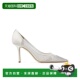 1h可退 NYT一脚蹬 徽标尖头高跟鞋 LOVE 香港直邮Jimmy Choo