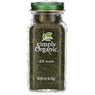 香港直发Simply Organic有机莳萝佐料独特草本风味营养美味23g