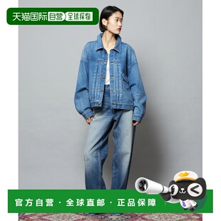 1h可退 日本直邮Lee 女装 101周年纪念宽松牛仔外套半定制版型 LL
