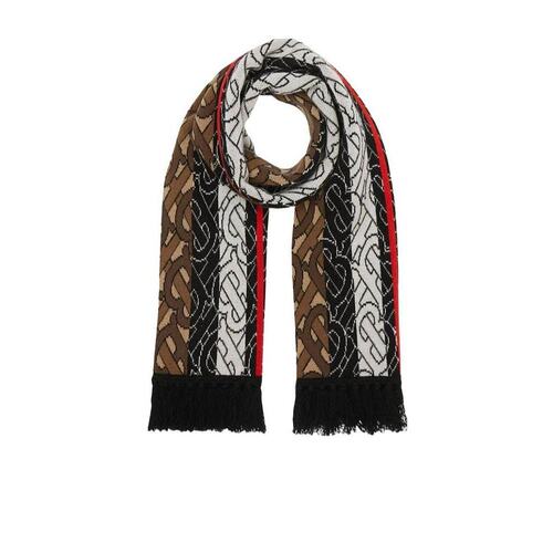 Burberry   Monogram条纹围巾 80186151