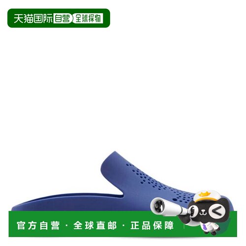 自营Burberry穿孔黄貂鱼橡胶布-骑士洞洞鞋拖鞋 美国奥莱直发
